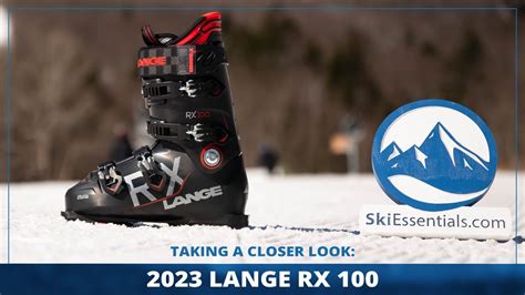 2023 Lange RX 100 Ski Boots Short Review with SkiEssentials.com.